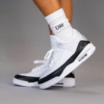頂級純原Fragment Design x Air Jordan 3 黑白藤原浩閃電aj3低筒籃球鞋運動鞋球鞋男鞋 - 画像 (20)