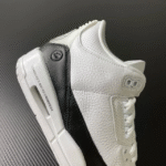 頂級純原Fragment Design x Air Jordan 3 黑白藤原浩閃電aj3低筒籃球鞋運動鞋球鞋男鞋 - 画像 (16)