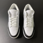 頂級純原Fragment Design x Air Jordan 3 黑白藤原浩閃電aj3低筒籃球鞋運動鞋球鞋男鞋 - 画像 (7)