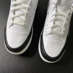 頂級純原Fragment Design x Air Jordan 3 黑白藤原浩閃電aj3低筒籃球鞋運動鞋球鞋男鞋 - 画像 (4)