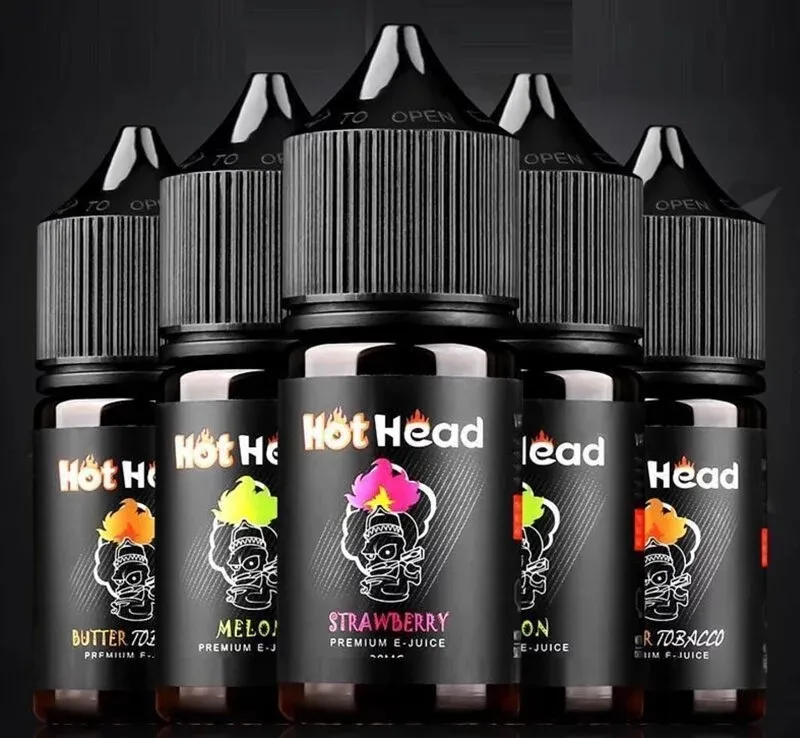 1701673464409_900x 台灣現貨 原裝正品【 Hot Head】 爆脾氣系列小煙油 30cc 38mg 口味豐富電子菸油 - 画像 (1)