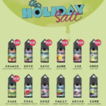 HOLIDAY SALT 電子タバコオイル 30ML 小型タバコ用に設計されています。