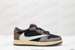 【頂級純原】Travis Scott X Air Jordan 1 Low 'Mocha' OG TS SP AJ1 倒鉤 深棕摩卡 低筒復古籃球鞋：圖片 4