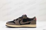 【頂級純原】Travis Scott X Air Jordan 1 Low 'Mocha' OG TS SP AJ1 倒鉤 深棕摩卡 低筒復古籃球鞋：圖片 6