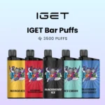 IGETバー3500 パフ使い捨て電子タバコ