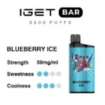 澳洲爆款熱銷 IGET Bar 3500 Puffs 拋棄式/一次性電子煙 - 画像 (4)