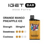 澳洲爆款熱銷 IGET Bar 3500 Puffs 拋棄式/一次性電子煙 - 画像 (8)