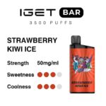 澳洲爆款熱銷 IGET Bar 3500 Puffs 拋棄式/一次性電子煙 - 画像 (10)