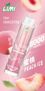 台灣現貨 LIMI 8000口 發光拋棄式一次性電子煙（大容量/可充電） - Image 8