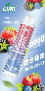 台灣現貨 LIMI 8000口 發光拋棄式一次性電子煙（大容量/可充電） - Image 7