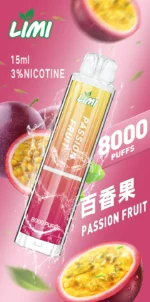 台灣現貨 LIMI 8000口 發光拋棄式一次性電子煙（大容量/可充電） - Image 2