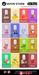 台灣現貨 VAPOR STORM風暴五代煙彈 單顆包裝 兼容5代主機 適配ILIA/RELX五代主機 - 画像 (5)