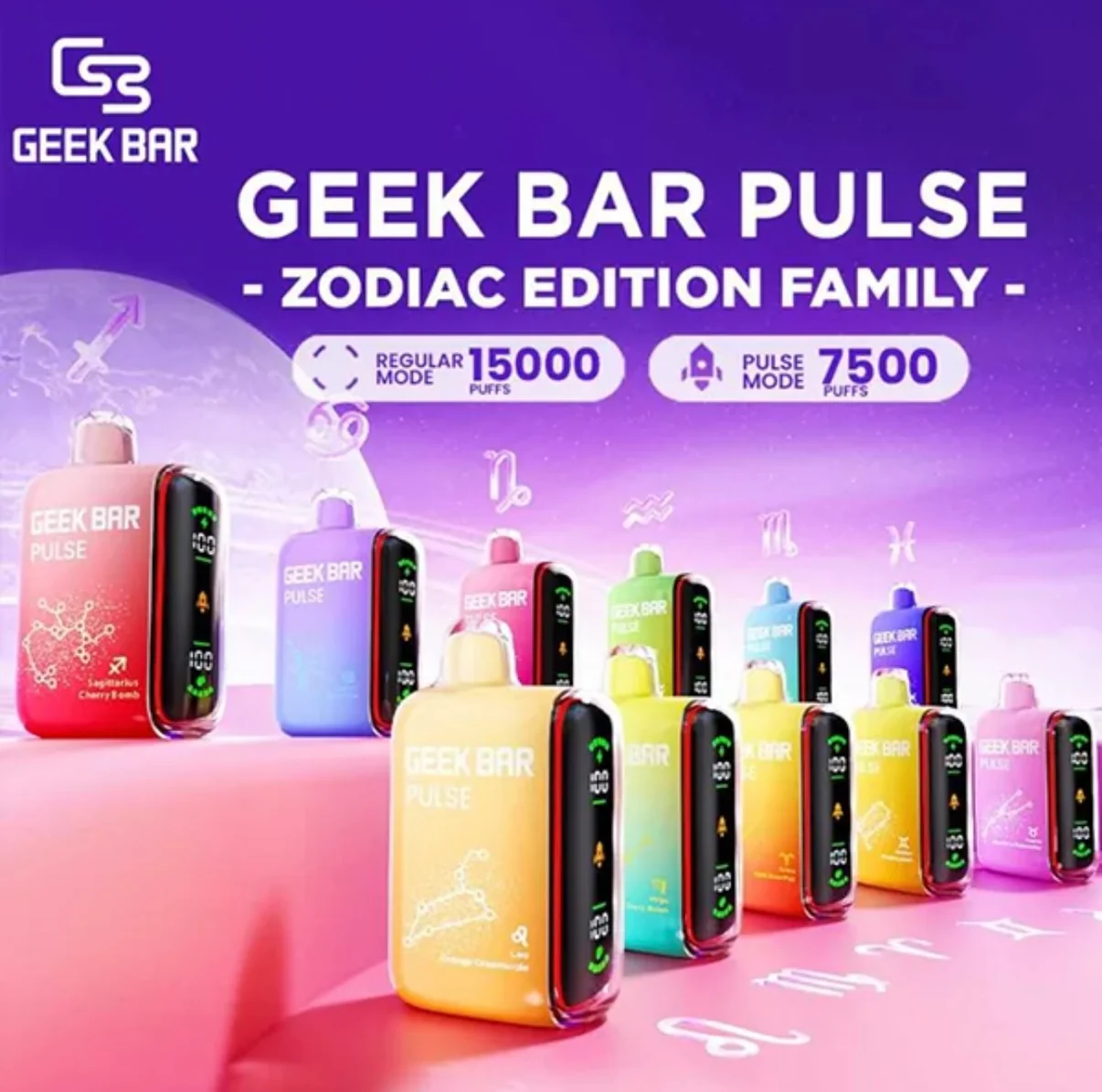 20250315141002 台灣現貨 Geek Bar Pulse 15000口大容量超長續航拋棄式電子煙:圖片 1
