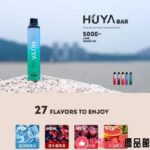 HUYA BAR 5000 puffs disposable e-cigarettes|disposable e-cigarettes|multiple flavors|long-lasting life