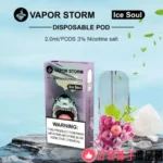 VAPOR STORM 5th Generation Cigarettes Single Pack Compatible with ILIA/RELX 5th Generation Hosts